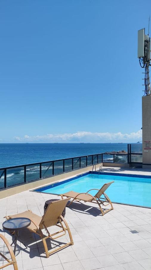 Apartamento Farol Barra Flat Salvador Bagian luar foto