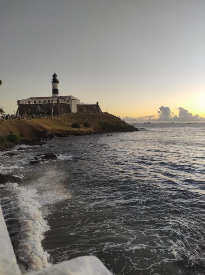 Apartamento Farol Barra Flat Salvador Bagian luar foto