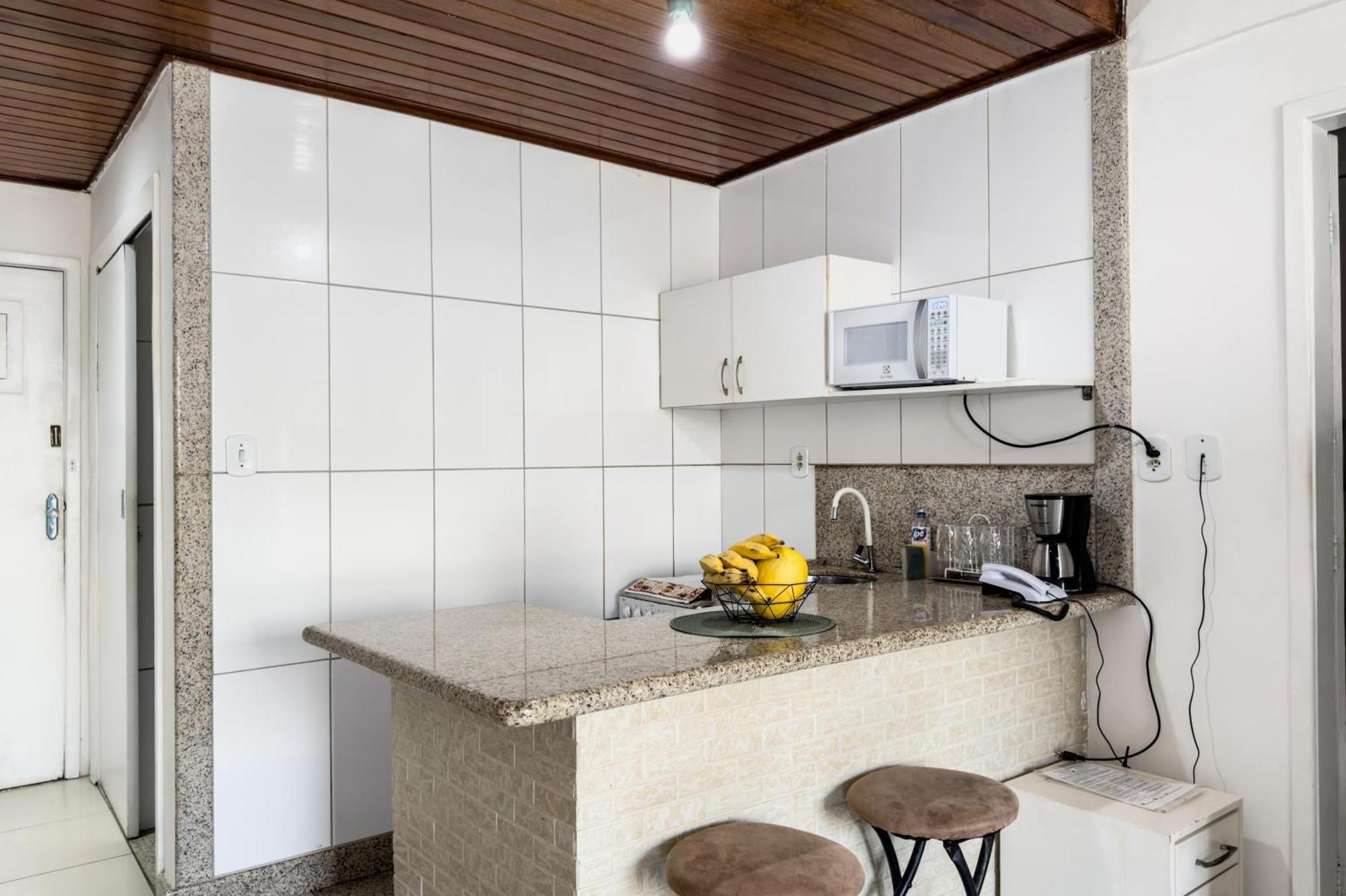 Apartamento Farol Barra Flat Salvador Bagian luar foto